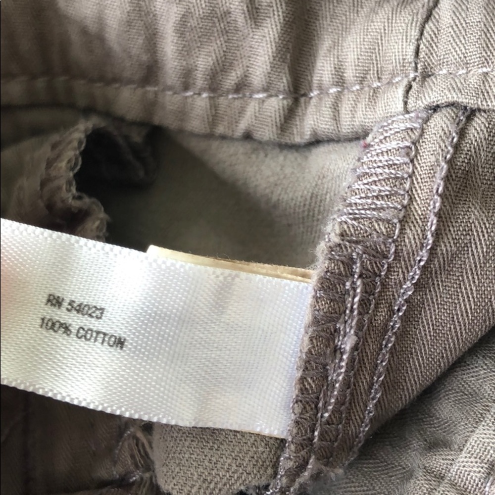 GAP Original Khaki Shorts- Washed, Vintage Brown color- women’s size 6 - Picture 5 of 5